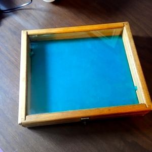 Vintage Wooden Display Case
